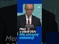 Kanclerz Niemiec o cłach USA: Nie chcemy eskalacji #shorts