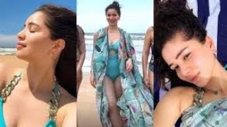 Sara Tendulkar Flaunt Carve Figure And Cleav In Hot Bikini With Boyfriend Shubman Gill