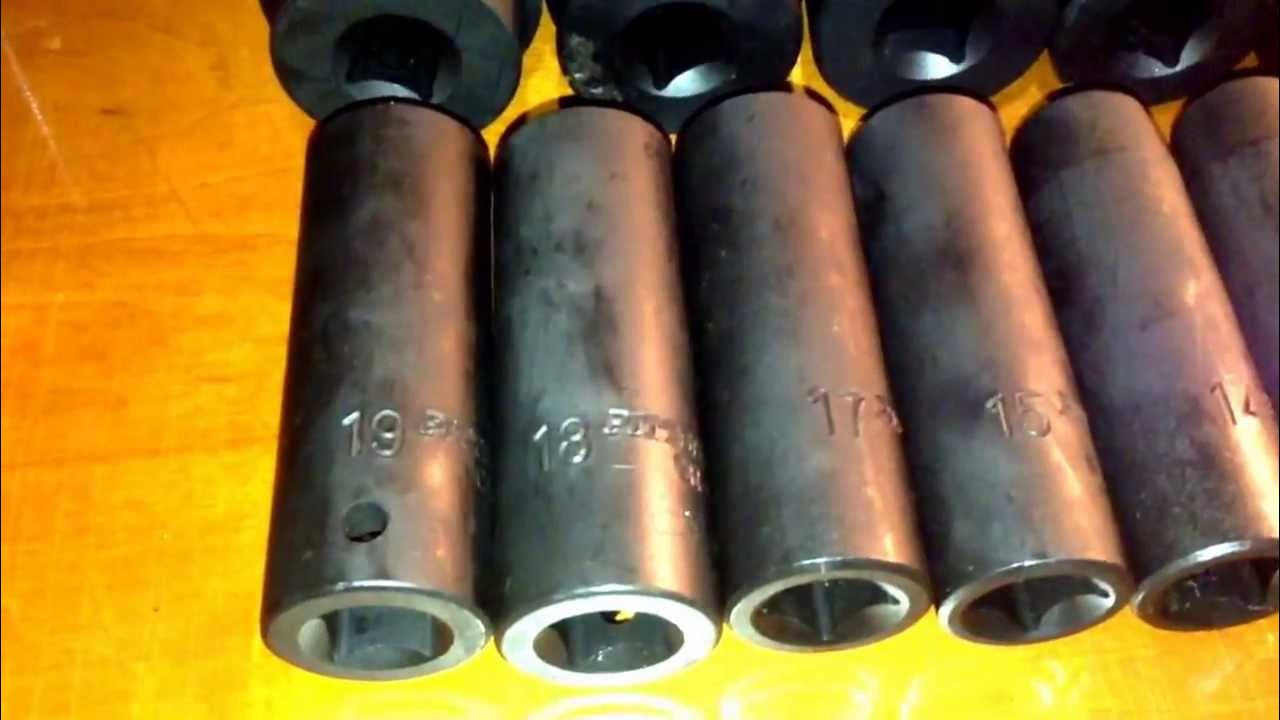Harbor Freight Metric Deep Wall Sockets Item 69561 YouTube