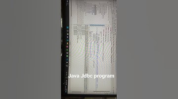 Java Jdbc crud Program