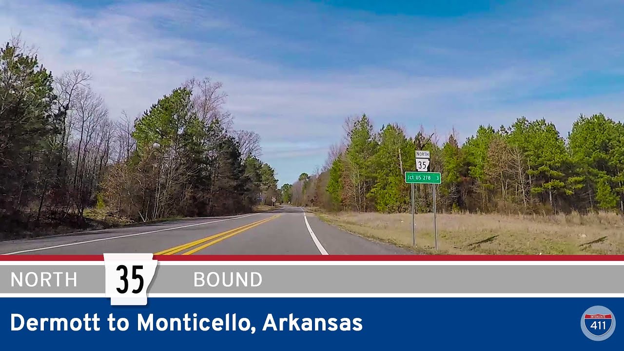 Arkansas Highway 35 Dermott to Monticello Drive America's Highways