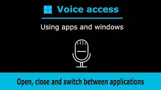 Using apps and windows Microsoft Voice access (Lesson 3 of 7) screenshot 2