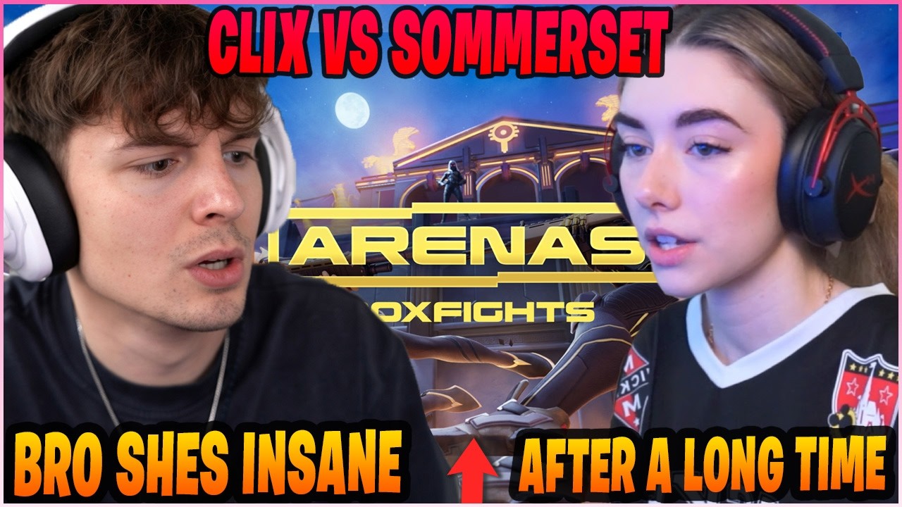 CLIX Shocked After GOING AGAINST SOMMERSET & Her DUO In SYPHERPK 2v2 ...