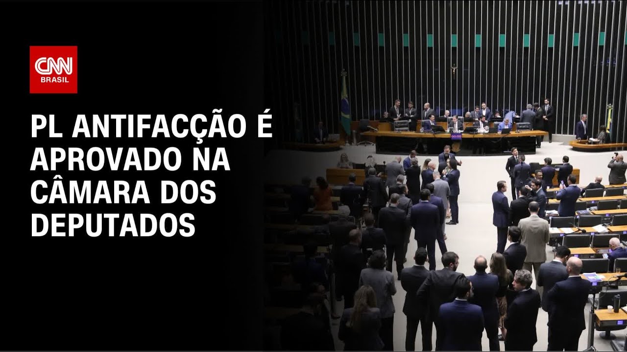 PL Antifacção: Veja os principais pontos do projeto aprovado na Câmara | CNN 360°