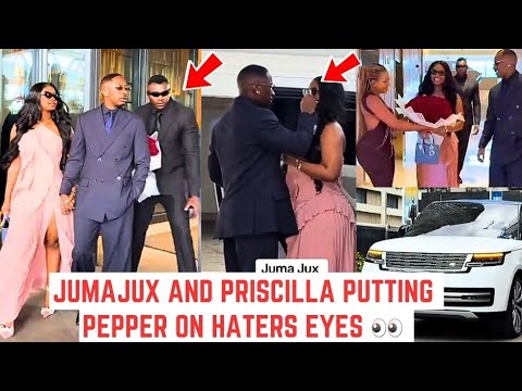 Juma Jux & Wifey Priscilla with Full Voltage in Kenya as they Revealed