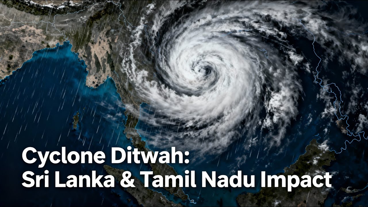 Циклон Дитва: влияние на Шри-Ланку и Тамилнад | Storm Tracker