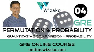 GRE Quantitative Comparison Practice Question. Probability