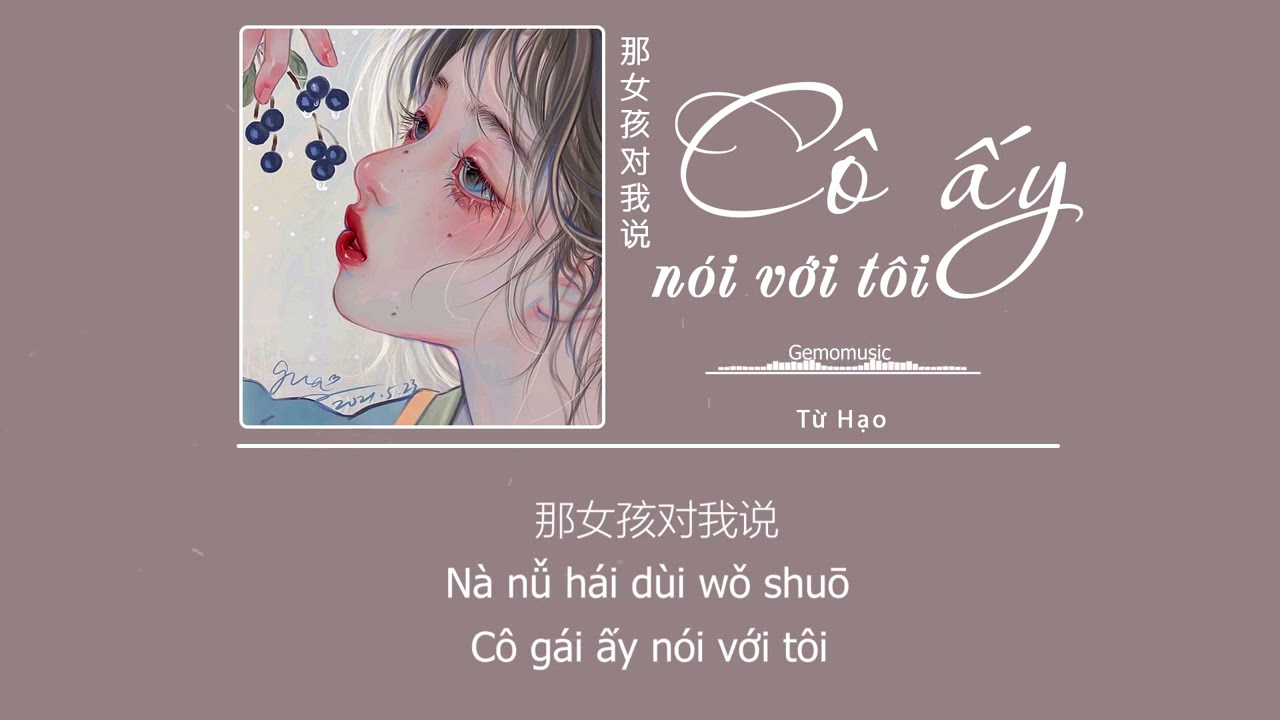 Cô Gái Ấy Nói Với Tôi (那女孩对我说) – Từ Hạo (徐浩)|[Vietsub + Pinyin] - Rereview