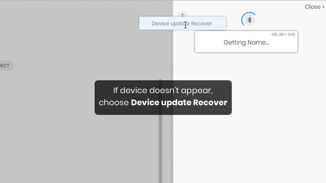 RocketLife Light: Firmware Recovery Mode