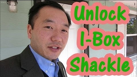 Unlock I-Box Shackle