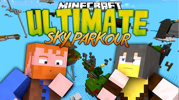 Minecraft: ULTIMATE SKY PARKOUR (2)(Dumb and Dumber)