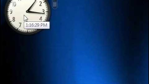 How to detach a gadget from the Windows Sidebar