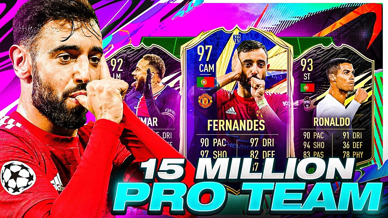 FIFA 21 PRO PLAYER 15,000,000 COIN SQUAD BUILDER - FIFA 21 Ultimate Team