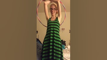 Hula Hoop Tricks: Double Arm Weave (Vertical Arm Cross) Tutorial