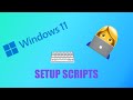 Walking through my WINDOWS setup script for Development!