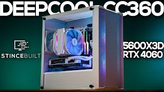 Deepcool CC360 Budget PC Build 5600X3D + RTX 4060