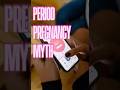Many people think you cannot get pregnant during your period. #facts #pregnancy #medical #body