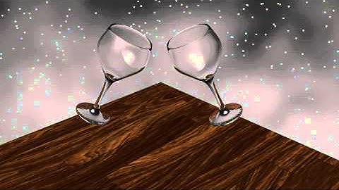 Wine Glasses - Blender animation