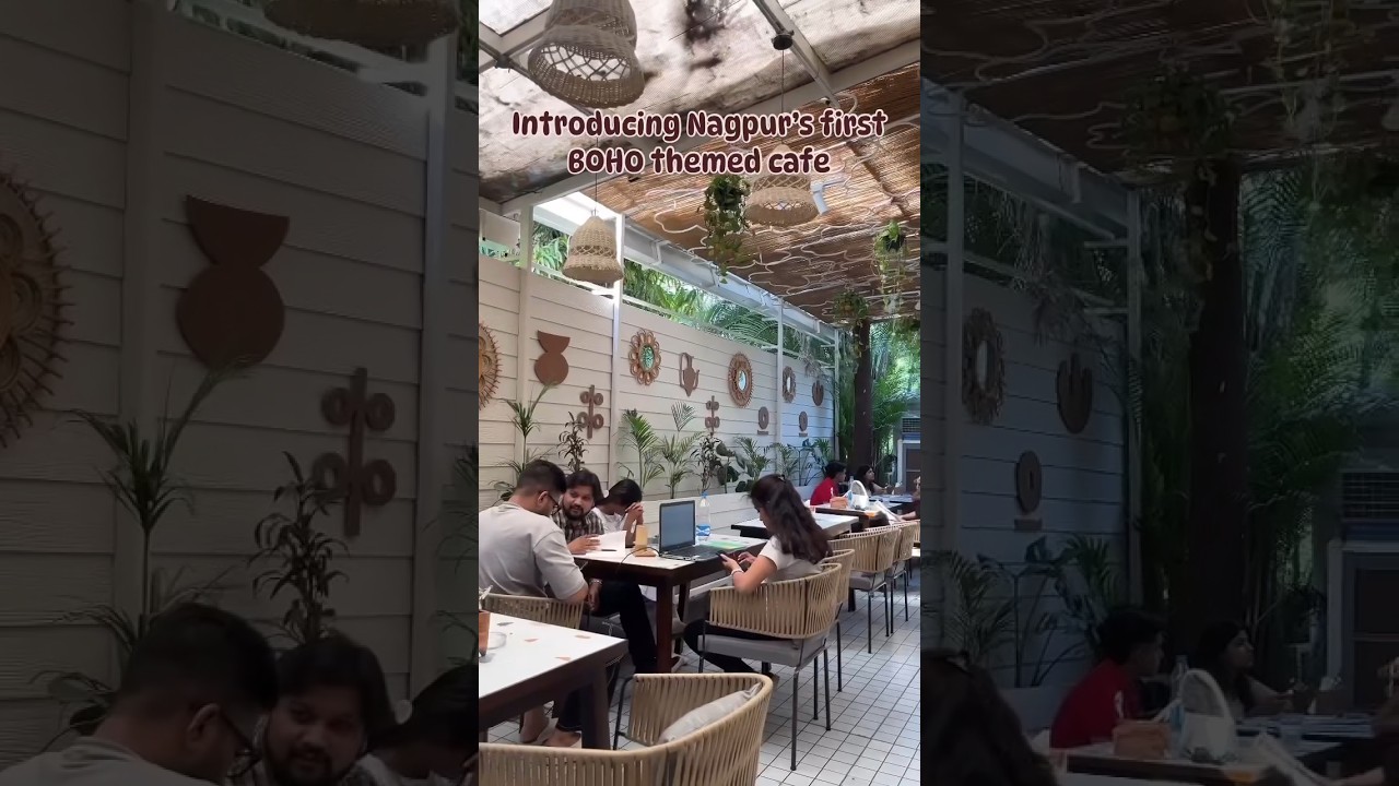 Nagpur's first Boho Themed cafe | HU BOHO | canal road Gokulpeth Nagpur Maharashtra 