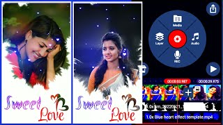 Ink Drops Love Status 💕 Kinemaster Video Editing Tamil | LOVE EDITING⚡ | #kinemaster screenshot 4