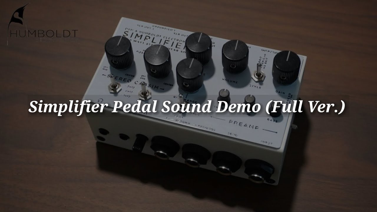 DSM&HUMBOLDT Simplifier Sound Demo (Full Ver.) (Untalking) 심플리파이어 사운드 데모