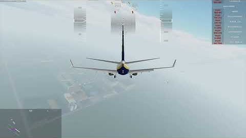 How to land a typical Ryanair landing in Flightline Open beta -Roblox