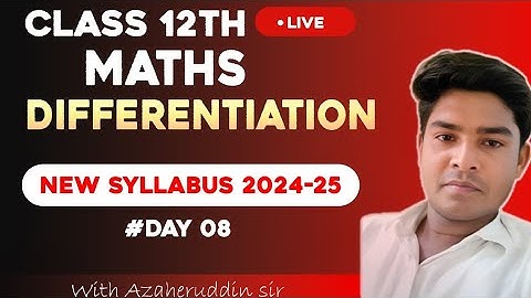 Class 12th maths differentiation | RS Aggarwal | exercise 10D | question no 13 to 16 | Aim Achiever