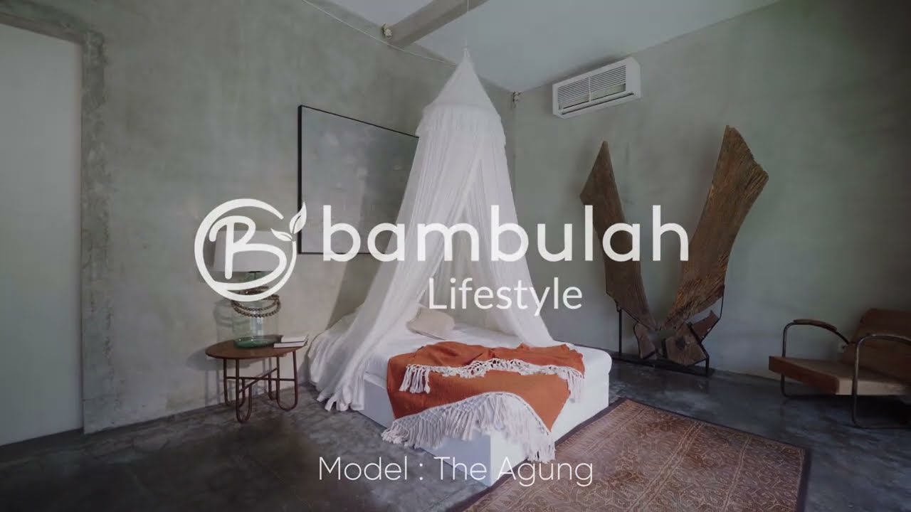 THE AGUNG - 100% Top-Quality Organic Cotton Mosquito Net For Small Beds