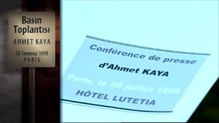 Ahmet Kaya ☆ Nerden Bileceksiniz / Basın Toplantısı (Paris, 1999)