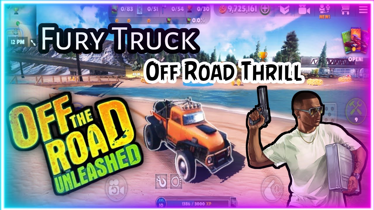 Fury Truck Thrill In Off The Road Android Gamplay 🎮 🕹️ | Graphic Like ...