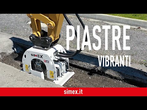Piastra vibrante Simex PV 600 - Vantaggi e caratteristiche
