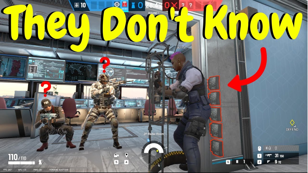 Outsmarting Cheaters in Rainbow Six Siege - YouTube