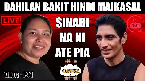 ATE PIA MAY BINANGGIT KUNG BAKIT HINDI SILA MAIKASAL | BAKIT ANDAMI NILANG VIEWERS? KALINGAP RAB