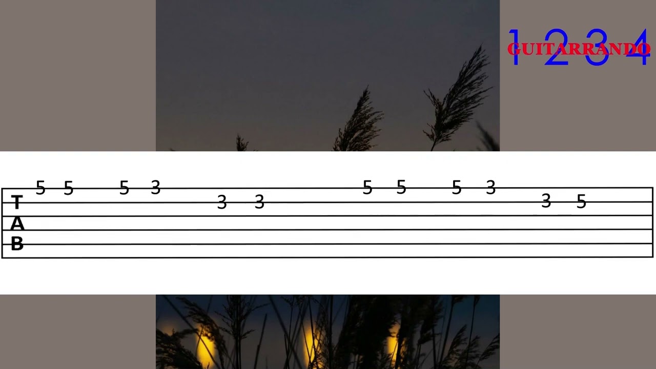 HOUSE OF THE  RISING SUN facileasy cover Guitar Tab