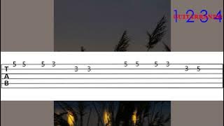 HOUSE OF THE  RISING SUN facil/easy cover (Guitar Tab)