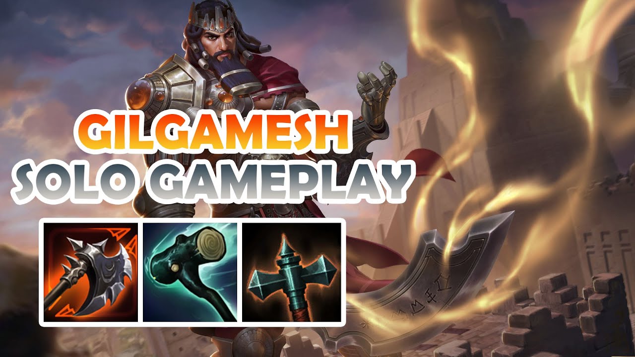 WHY DOES HE DO SO MUCH DAMAGE!  | Gilgamesh Gameplay | (SMITE) Conquest