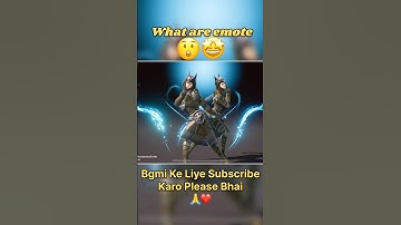 Popularity battle best emote 🤩😄 #bgmi #pubgmobile #shorts #funny #viralvideo