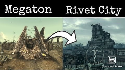 How to get from Megaton to Rivet City - Fallout 3