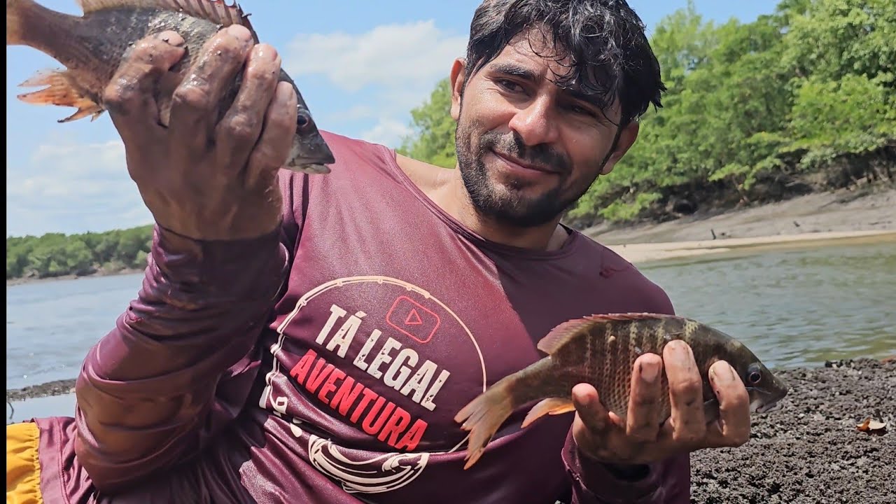 PESCARIA DE TARRAFA NAS PEDRAS.  @CLAUDINOAVENTURA 