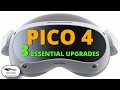 PICO 4 Recommended Upgrades | Improve your comfort, battery life &amp; protect the lenses &amp; your eyes