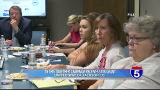 United Way of Jackson Co receives 10k grants towards In This Together campaign
