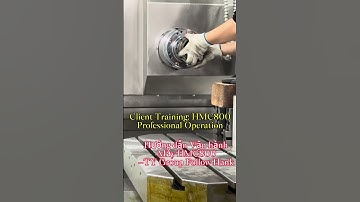 How to operate HMC800?? #engineering #machine #cncmill #cnc #factory #manufacturing #cnclathe