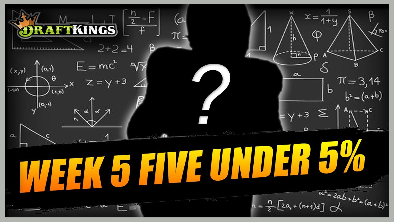 5-tournament-picks-you-must-play-on-draftkings-week-5-youtube