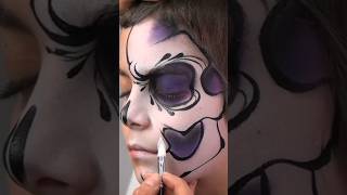 EASY face paint Sugar Skull