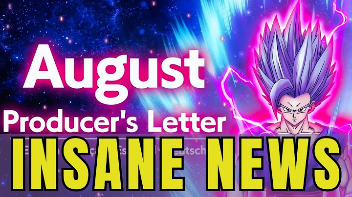 GLOBAL SYNC NEWS! Omatsu's Cooks? August Producer Letter Breakdown | DBZ Dokkan Battle