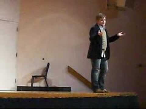 Erik M Christensen sings 'Sara Lee' Otterbein Show...