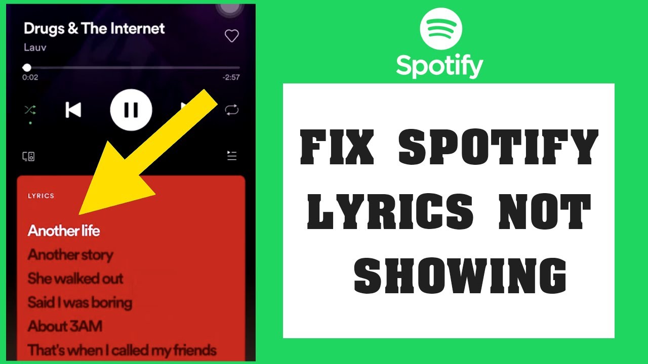 How To Fix Spotify Lyrics Not Showing Or Working On Android | Enable ...