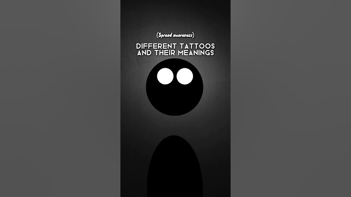 Mental health meanings in tattoos