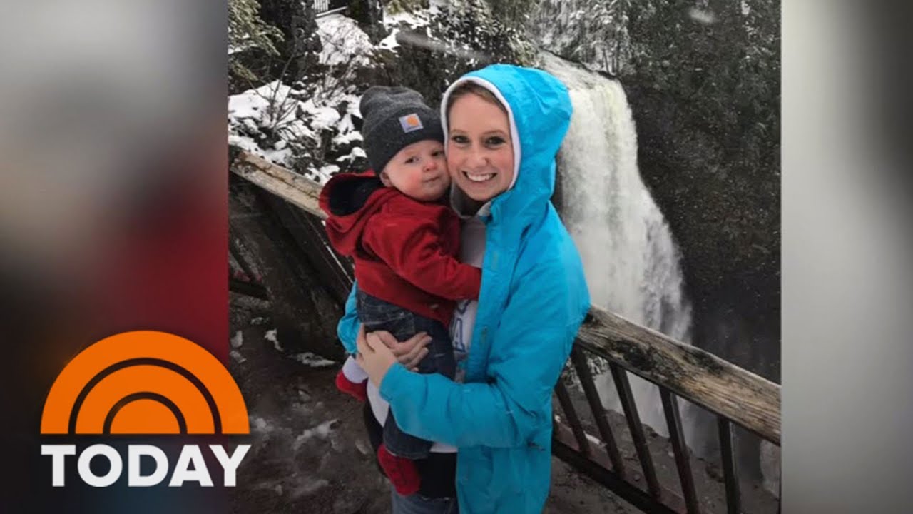 New Mom Hikes Waterfalls With Baby Son To Get Through Heartbreak | TODAY