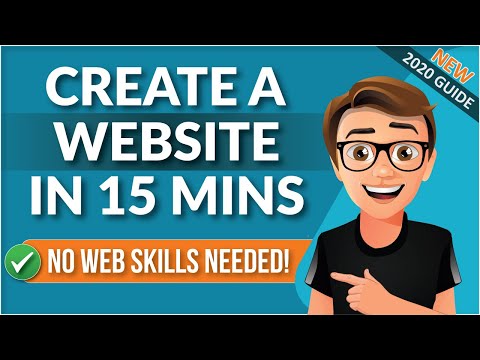 How To Create A Website With WordPress 2020 [15 Mins]